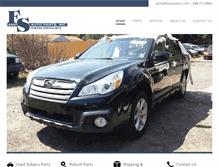 Tablet Screenshot of fsautoparts.com